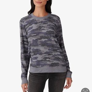 Lucky Brand Women's Long Sleeve Printed Sweatshirt